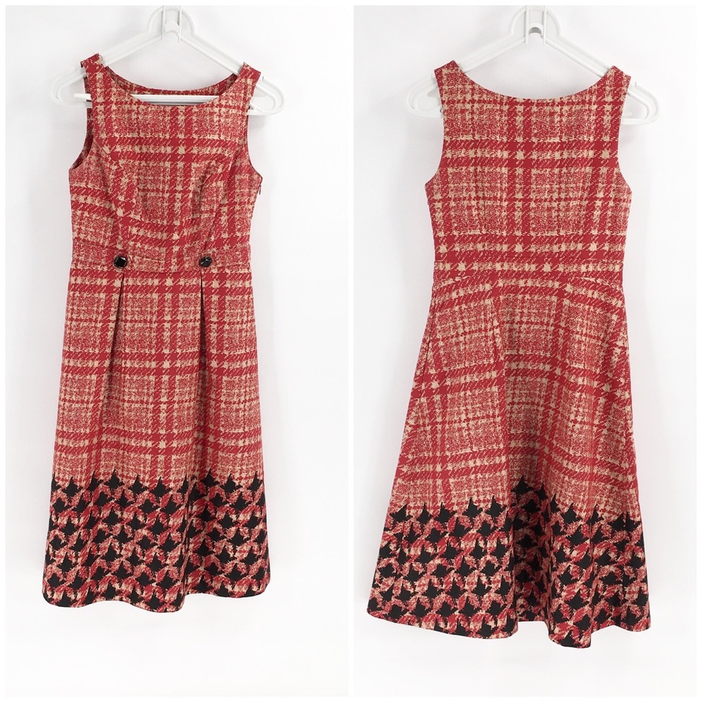 NWOT Merona 1950s Vintage Style Full Skirt Dress 4